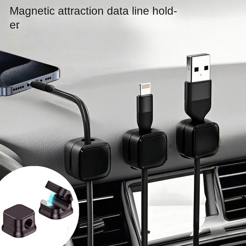 Organizador Magnético de Cables – Escritorio Siempre Ordenado